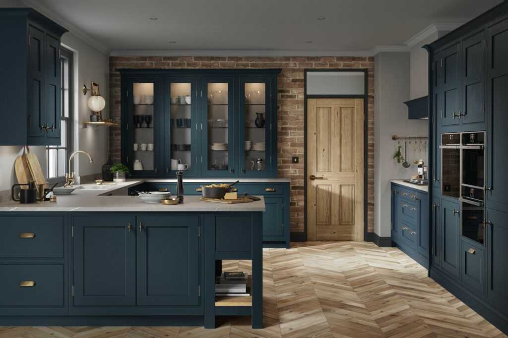 A rendering of one of Our Kitchens in modern In-Frame design